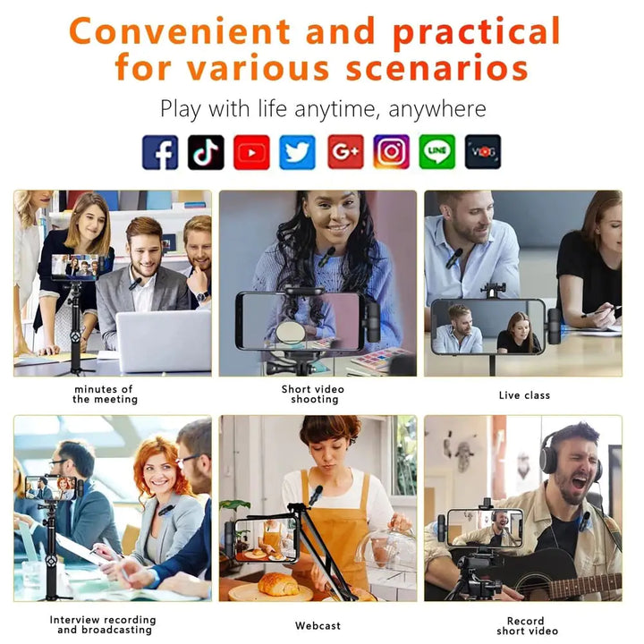 Edene Wireless Content Creator Mic